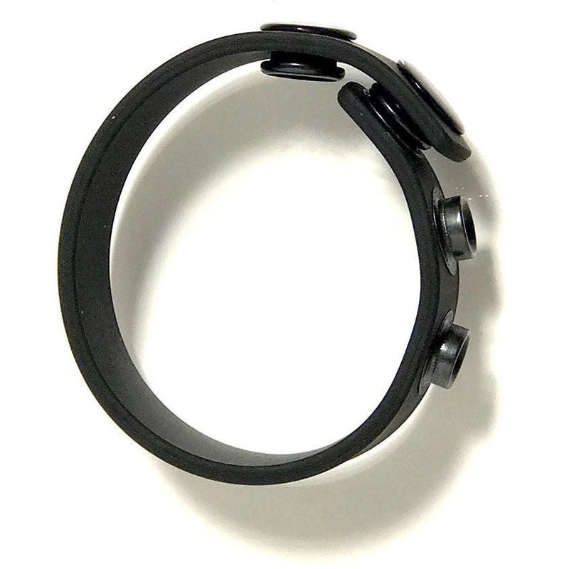 Boneyard - silicone cock strap -black,  Product front view  | Flirtybay.com.au
